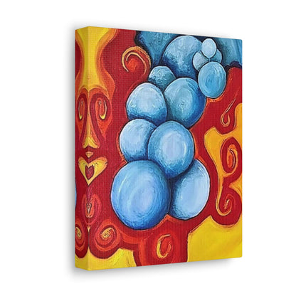 Blue Balls Canvas Gallery Wraps