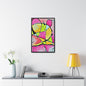 Pink Mouse Gallery Canvas Wraps, Vertical Frame