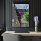 Industrial Bridge Photo Acrylic Print — French Cleat Hanging Wall Art - 24" x 36" (Vertical) 0.25'' - Home Decor