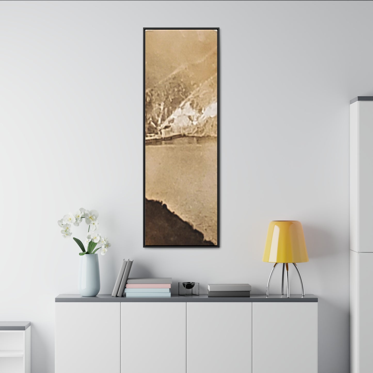 Morris Dam Lake Gallery Canvas Wraps, Vertical Frame