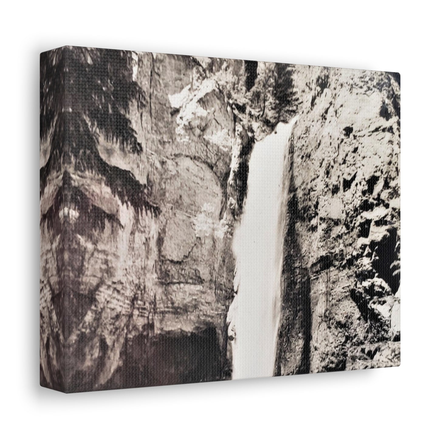 Tower Falls Yellowstone Stretched Canvas