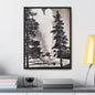 Castle Geyser Yellowstone Gallery Canvas Wraps Vertical Frame 18″ x 24″ Premium Gallery Wraps (1.25″) Black