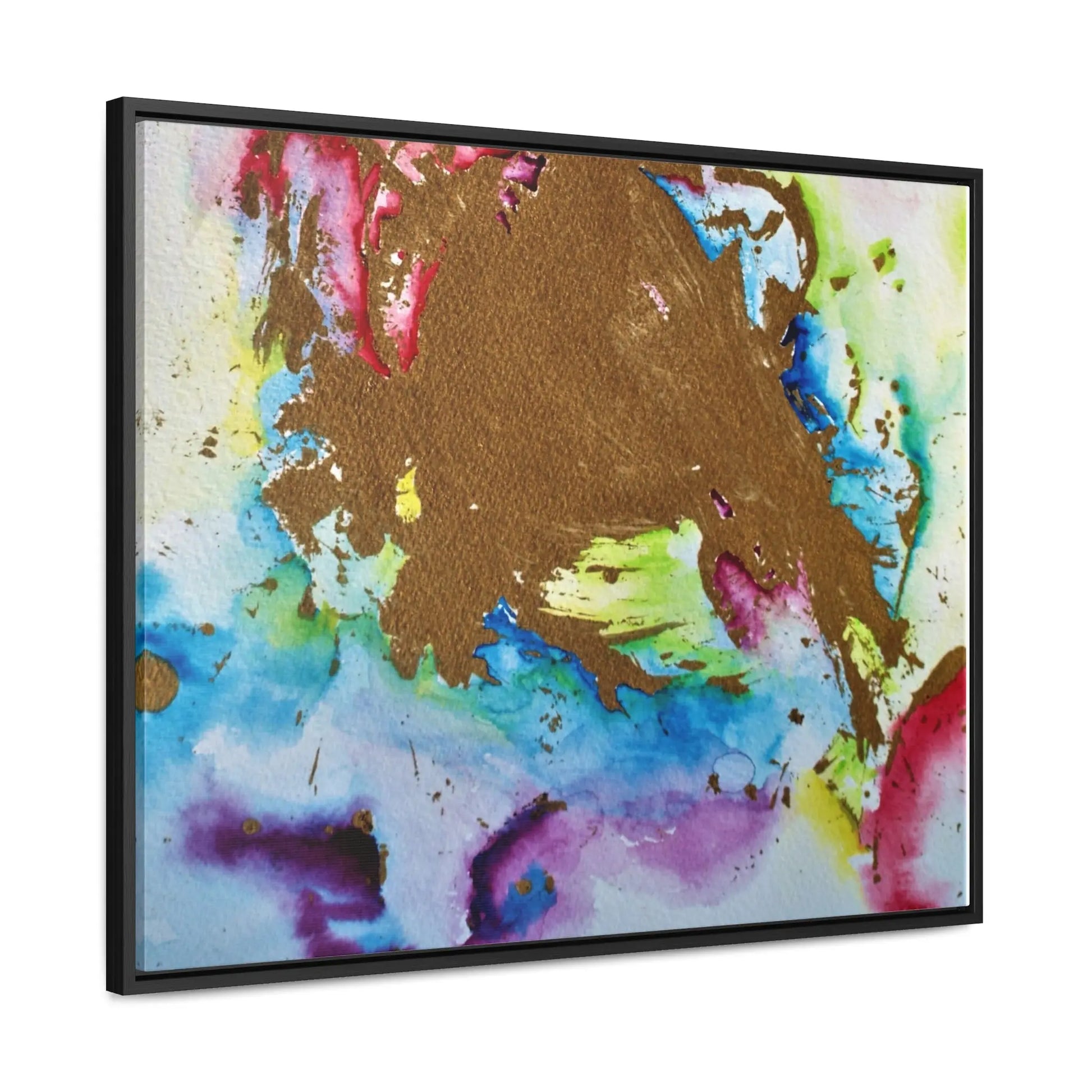 Through The Vapor Gallery Canvas Wraps, Horizontal Frame