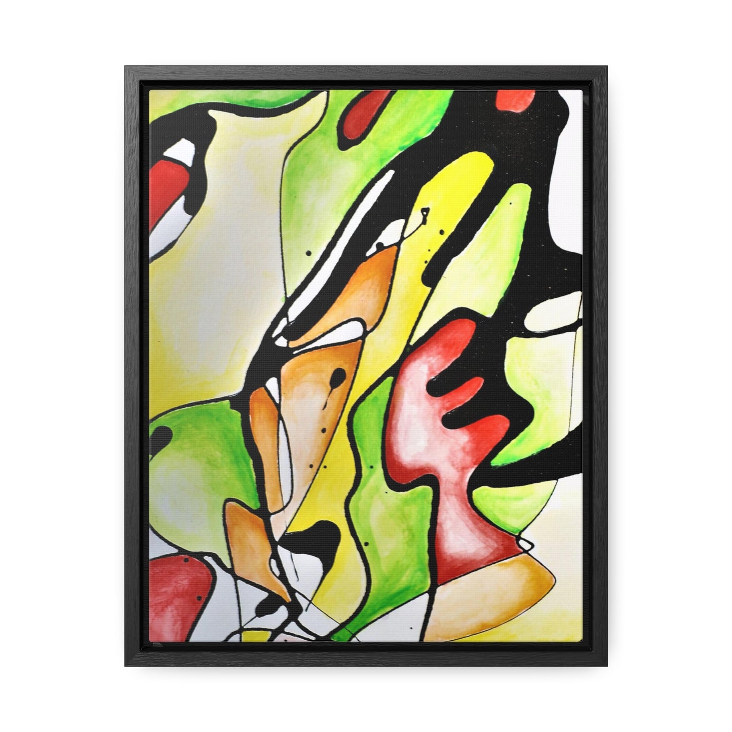 Red Mushroom Gallery Canvas Wraps, Vertical Frame