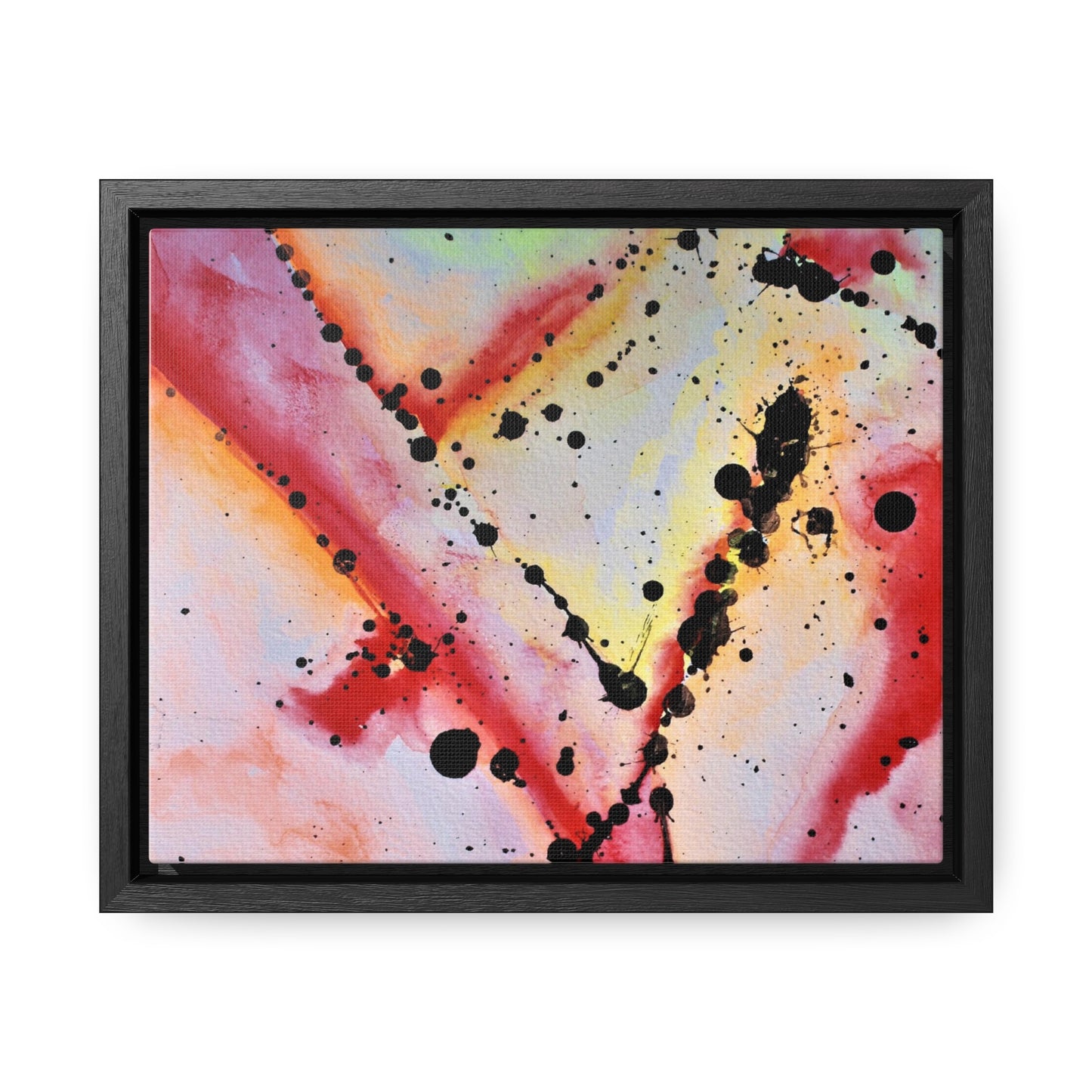 Red Hot Love Gallery Canvas Wraps, Horizontal Frame