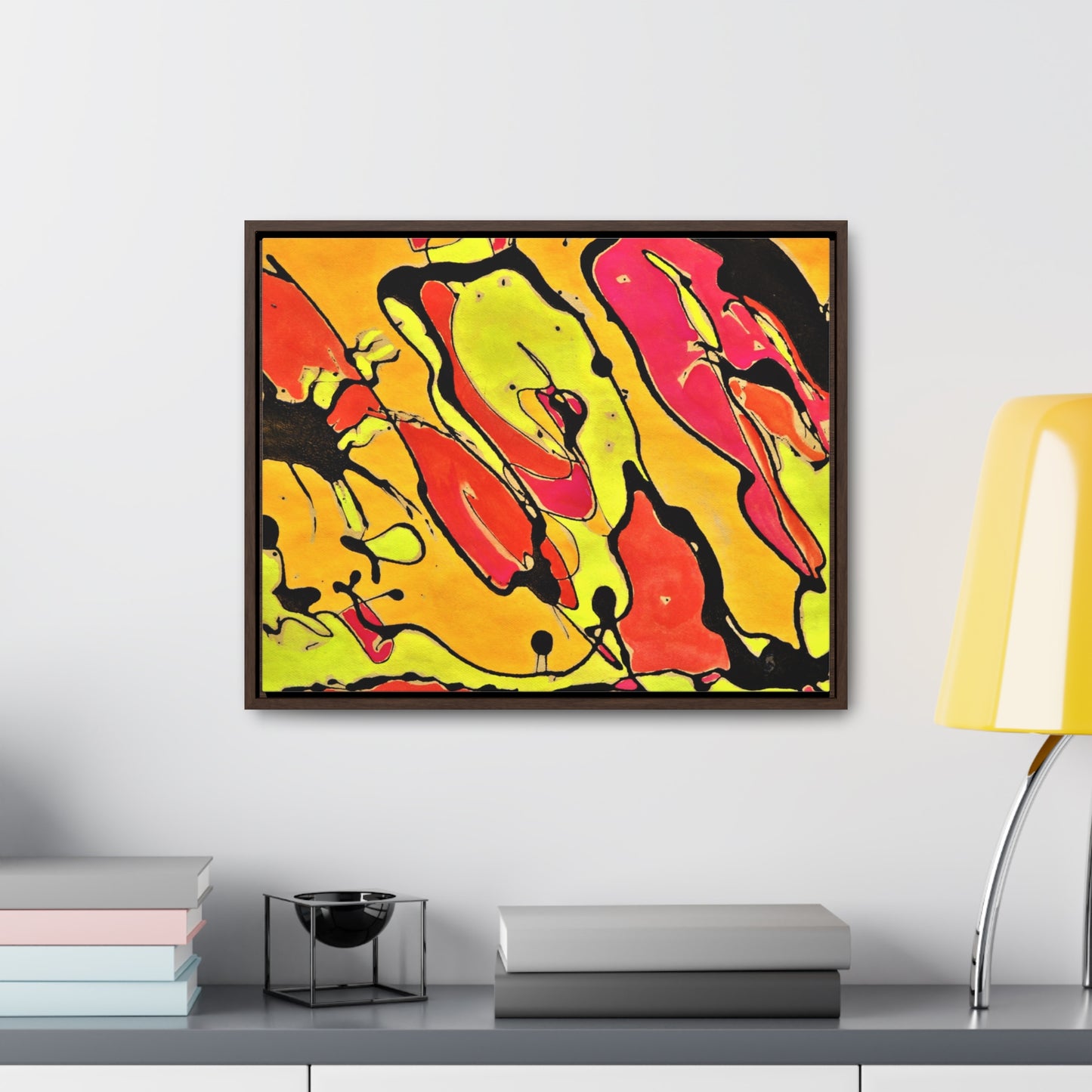 80's Rapture Gallery Canvas Wraps, Horizontal Frame