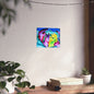 Cat Dog Fine Art Posters 10″ x 8″ (Horizontal) Matte