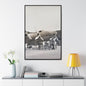 Boeing B-17 Bomber Gallery Canvas Wraps Vertical Frame 32″ x 48″ 1.25" Black