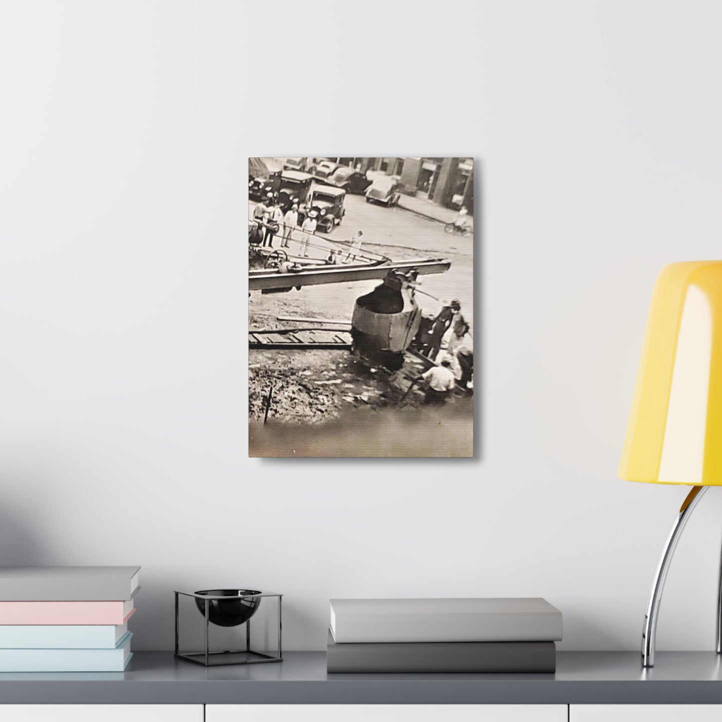 Concrete Worker Canvas Gallery Wraps