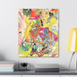 Colorful Abstract Canvas Gallery Wraps 20″ x 24″ 1.25"