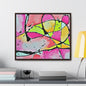 Pink Mouse Gallery Canvas Wraps Horizontal Frame 24″ x 20″ Walnut 1.25"