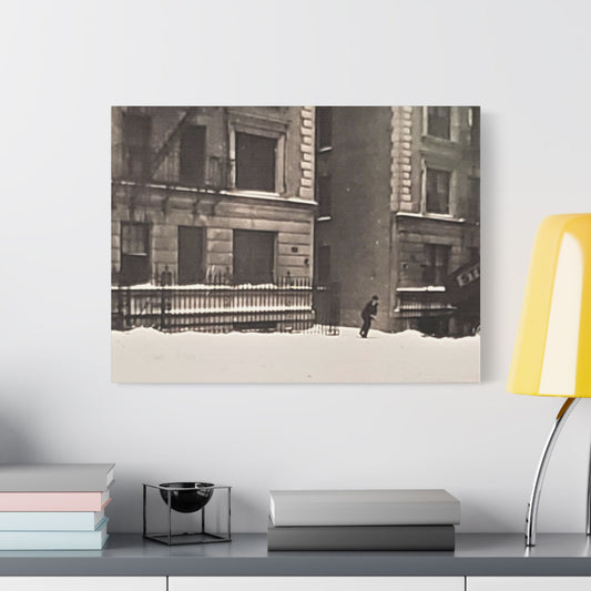 430 W 119th St New York Satin Canvas Stretched 24″ x 18″ (Horizontal) 1.5"