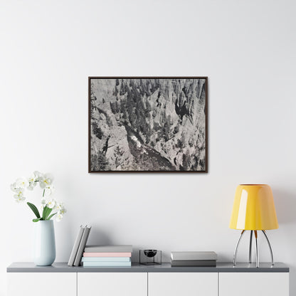 Cleopatras Needle Gallery Canvas Wraps Horizontal Frame 30″ x 24″ Walnut 1.25"