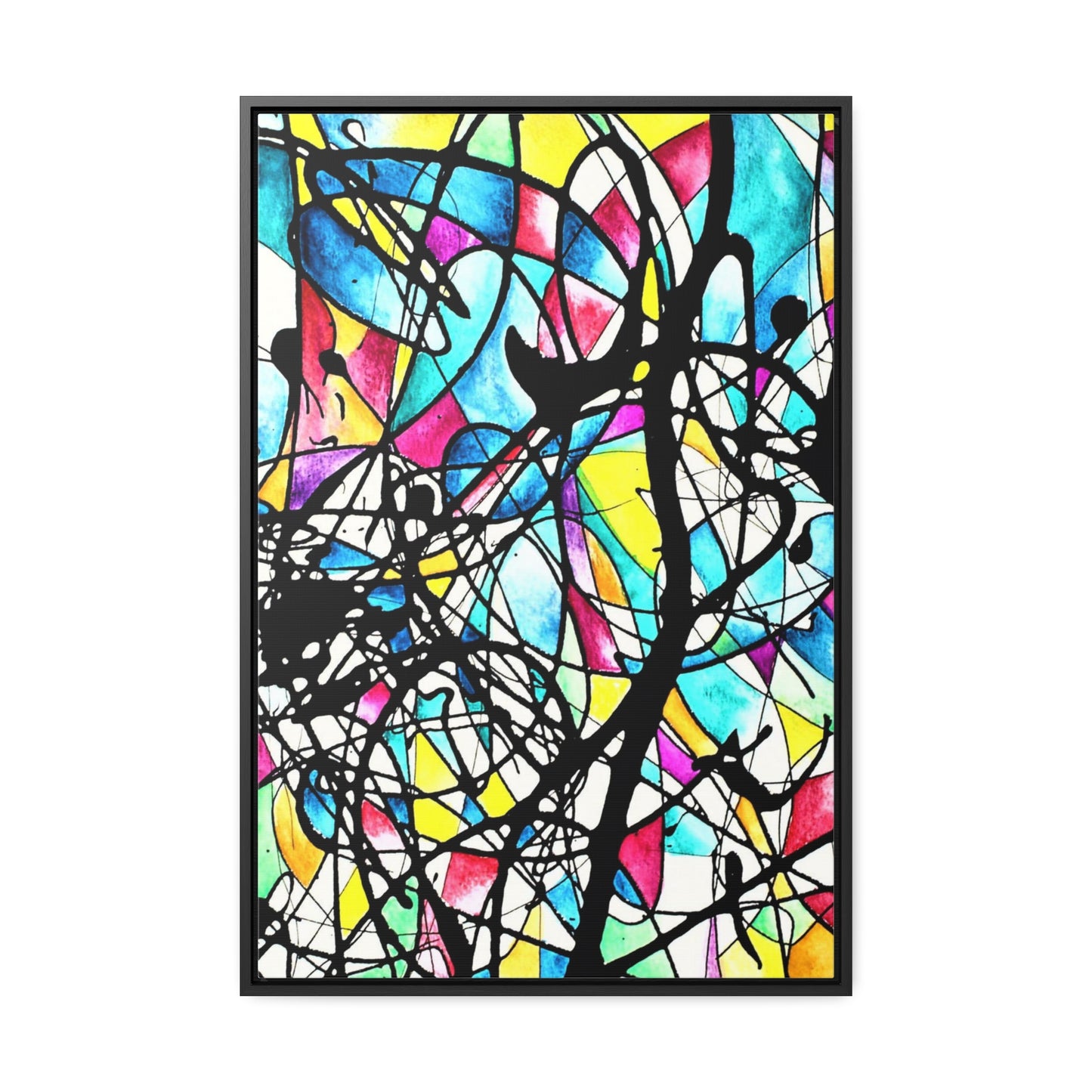 Kaleidoscope Gallery Canvas Wraps, Vertical Frame