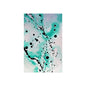 Teal Burst Fine Art Posters 26" x 40" (Vertical) Matte