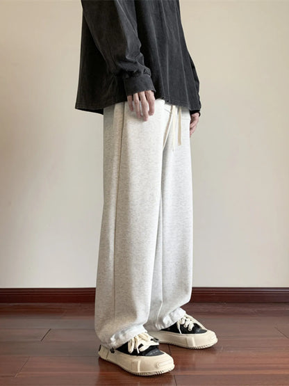 Men's Full Size Wide Leg Pants Plus Size - -