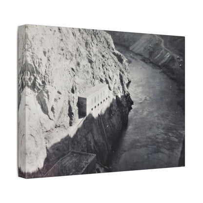 Boulder Dam Satin Canvas Stretched