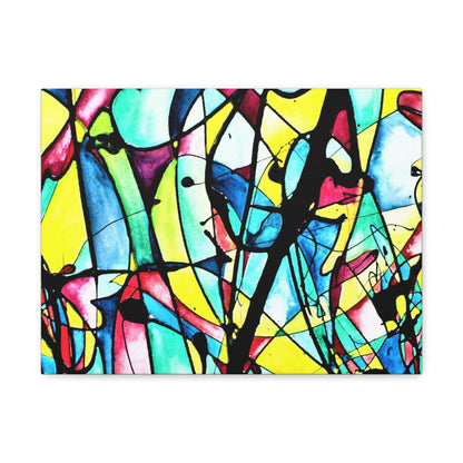 Alien Lady Canvas Gallery Wraps 16″ x 12″ 1.25"