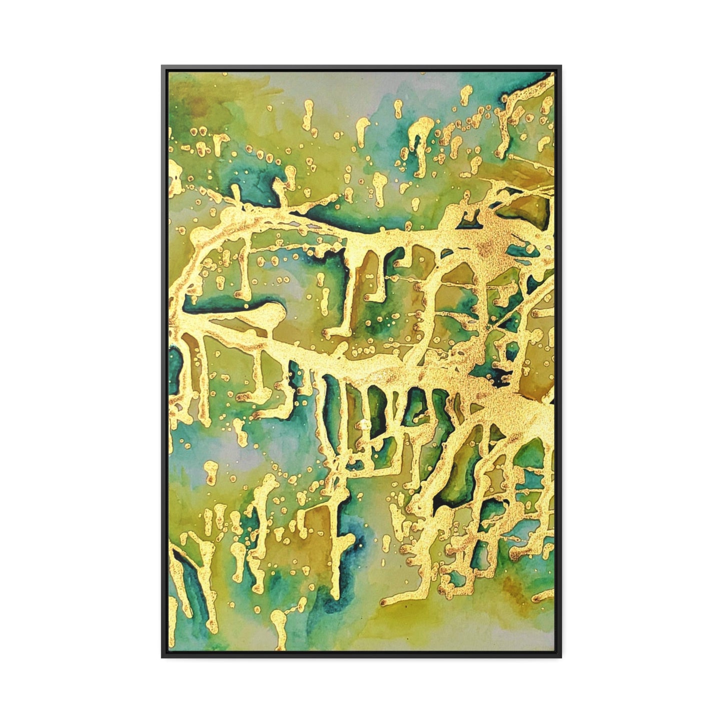 Acid Rain Gallery Canvas Wraps, Vertical Frame