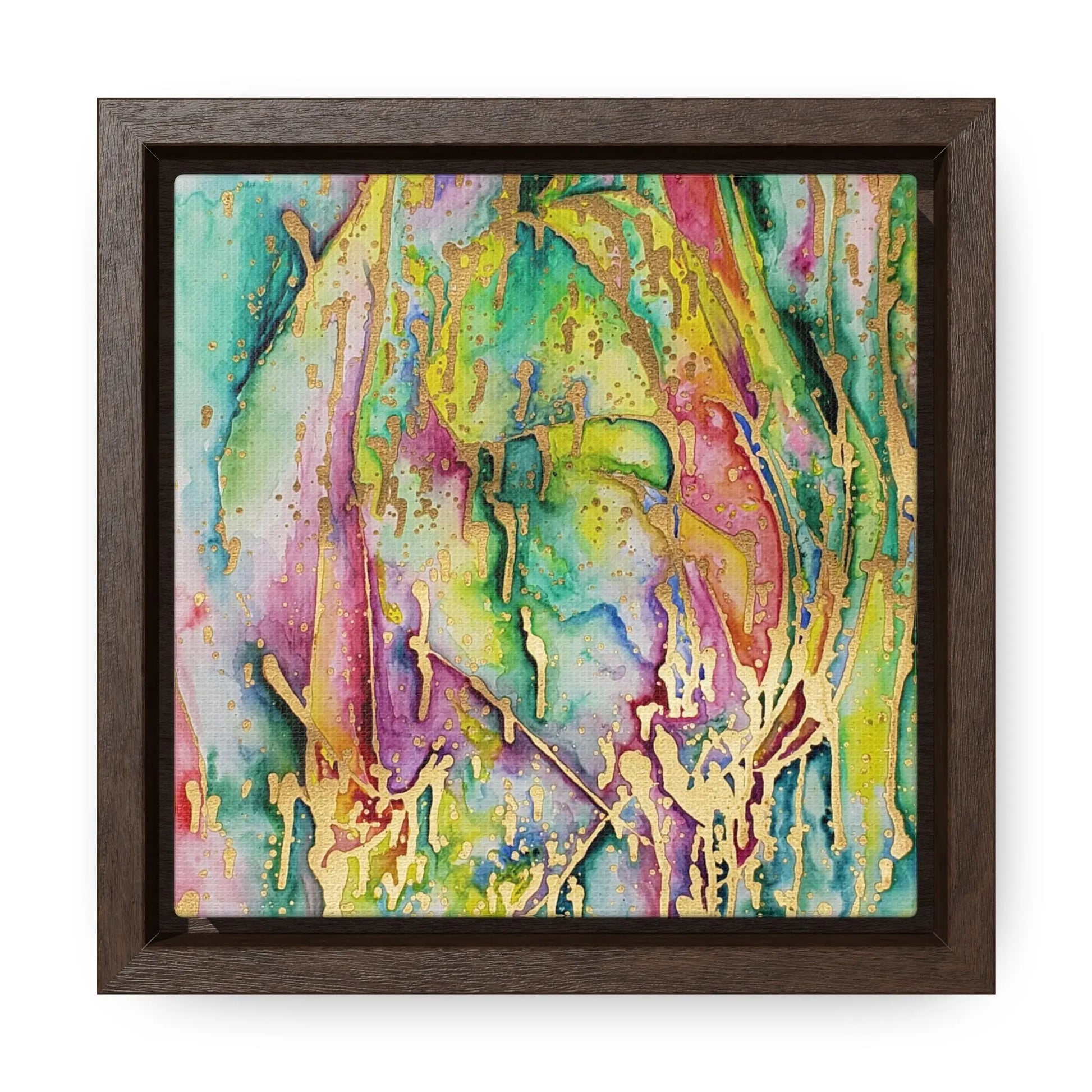 Acid Face Gallery Canvas Wraps, Square Frame 6″ x 6″ Premium Gallery Wraps (1.25″)