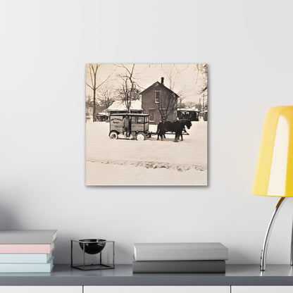 Milk Man Canvas Gallery Wraps 16″ x 16″ 1.25"