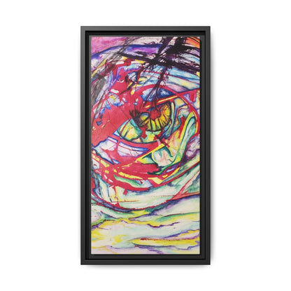 The Eye Framed Art Print - Kia Day Design