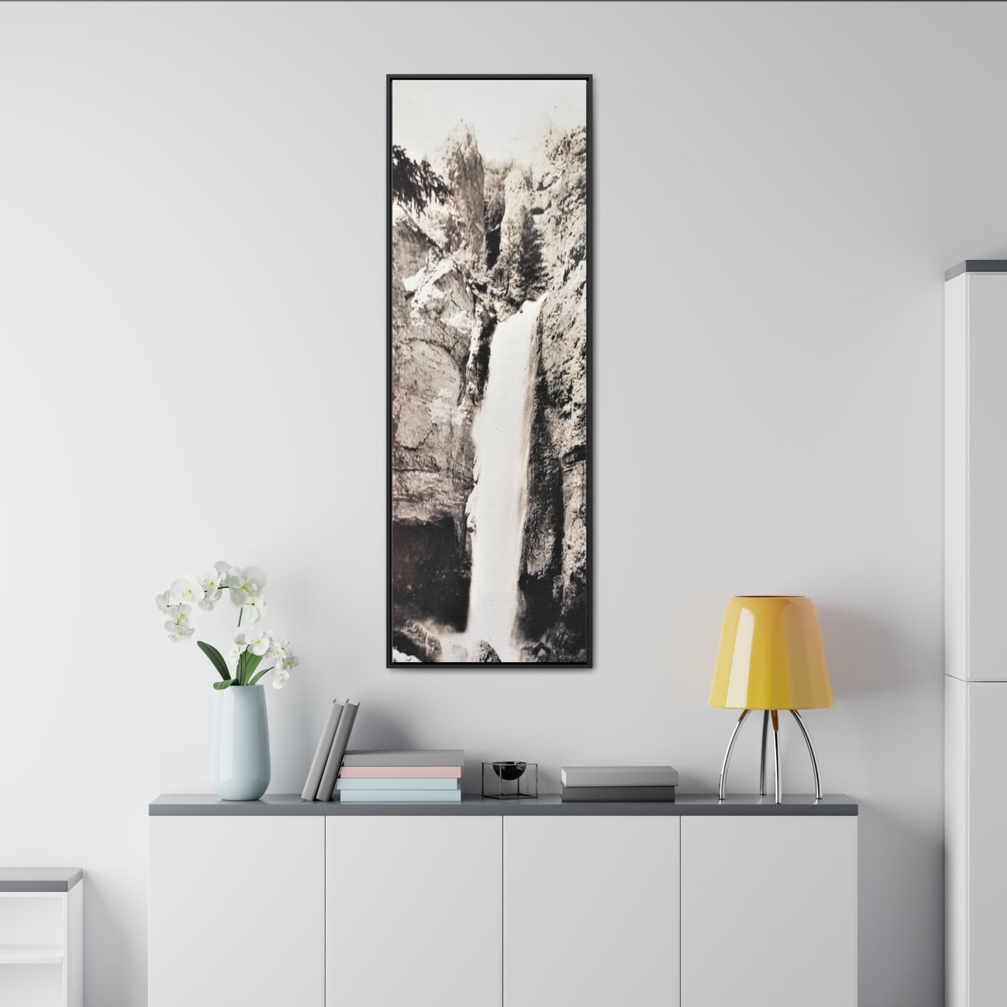 Tower Falls Yellowstone Gallery Canvas Wraps, Vertical Frame