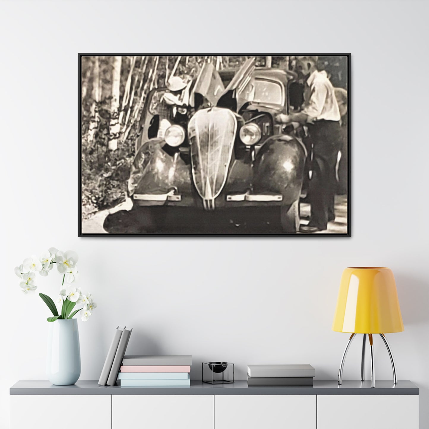 After The Black Hills 1939 Gallery Canvas Wraps, Horizontal Frame