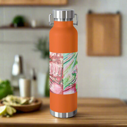 Pink Forest 22oz Vacuum Insulated Bottle