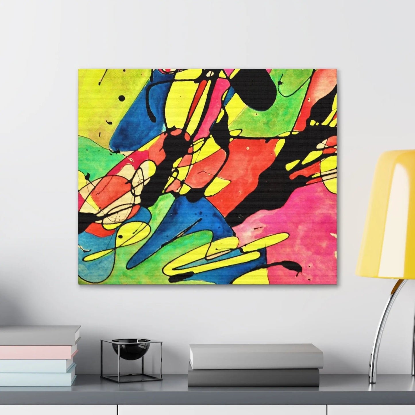 Exploding Earth Canvas Gallery Wraps 24″ x 20″ 1.25"