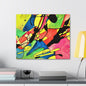 Exploding Earth Canvas Gallery Wraps 24″ x 20″ 1.25"