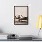 Refueling Mid-Contintent Chief Line 1939 Gallery Canvas Wraps Vertical Frame 12″ x 16″ Premium Gallery Wraps (1.25″) Walnut