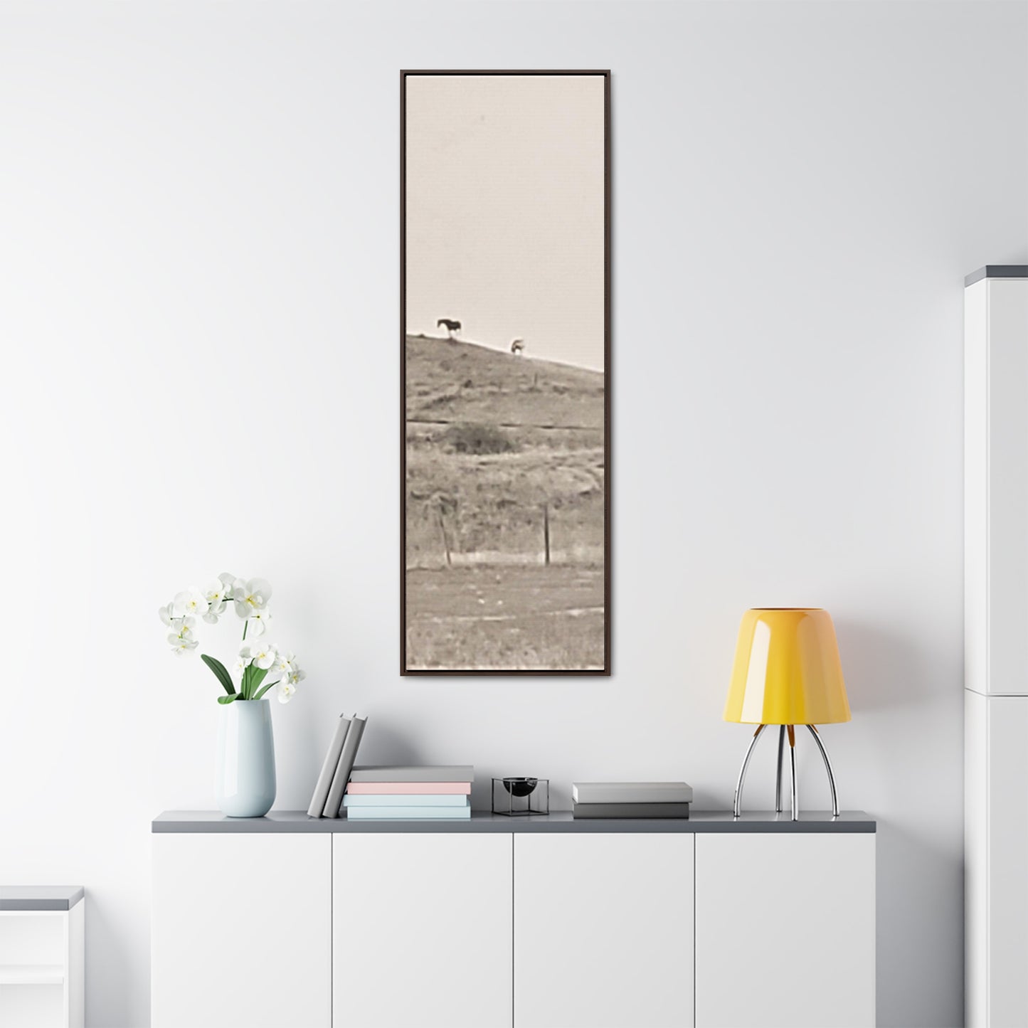 Outside Philip South Dakota Gallery Canvas Wraps, Vertical Frame