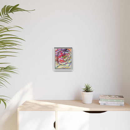 The Eye Framed Art Print - Kia Day Design