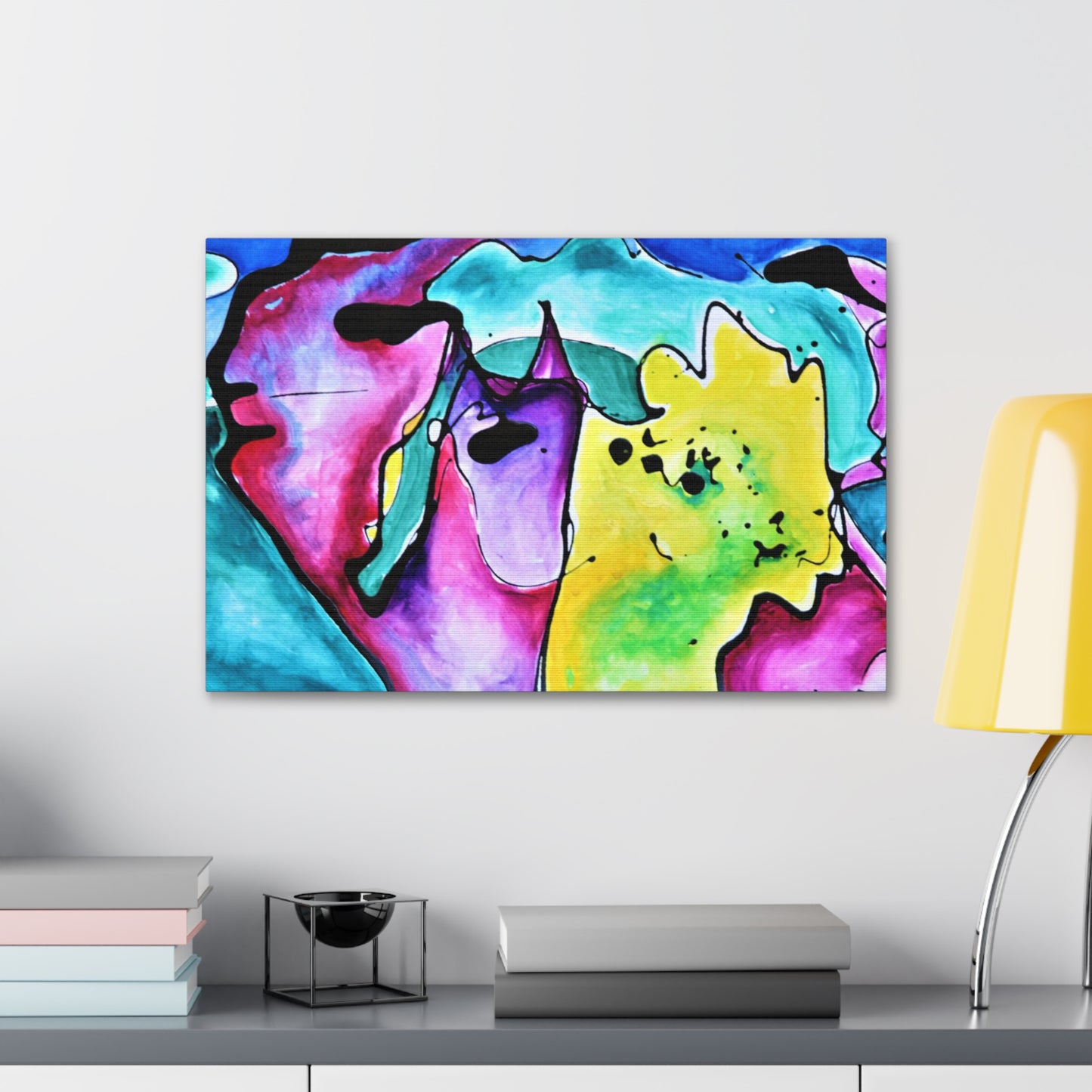 Cat Dog Canvas Gallery Wraps