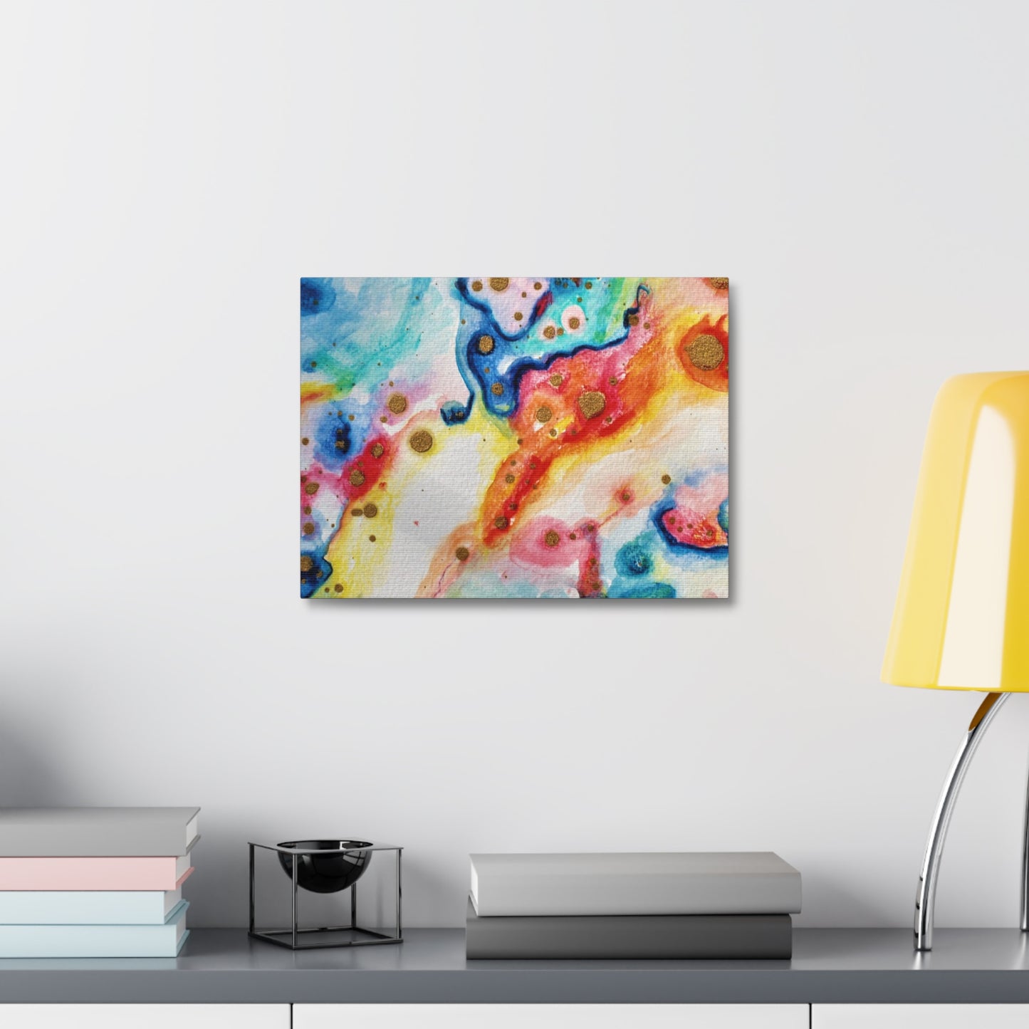 Blue Sky Angel Stretched Canvas