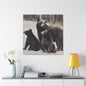 Yellowstone Black Bears Canvas Gallery Wraps 36″ x 36″ 1.25"