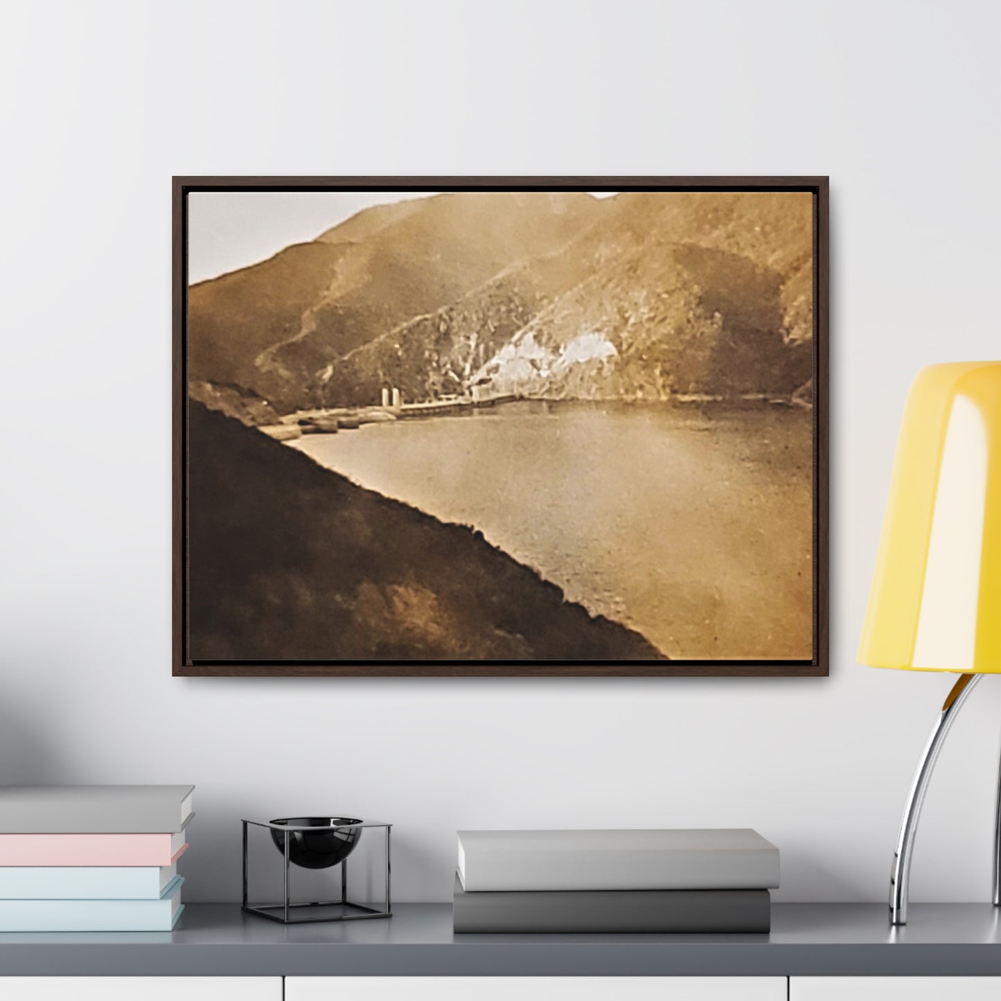 Morris Dam Lake Gallery Canvas Wraps, Horizontal Frame