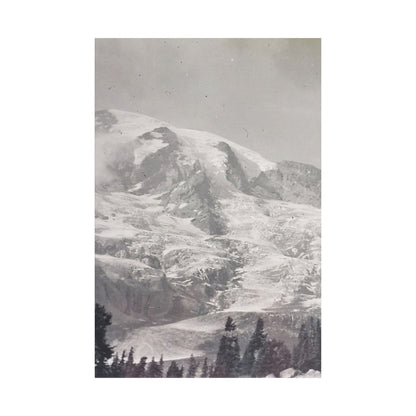 Mount Rainier Satin Canvas Stretched 24″ x 36″ (Vertical) 1.5"