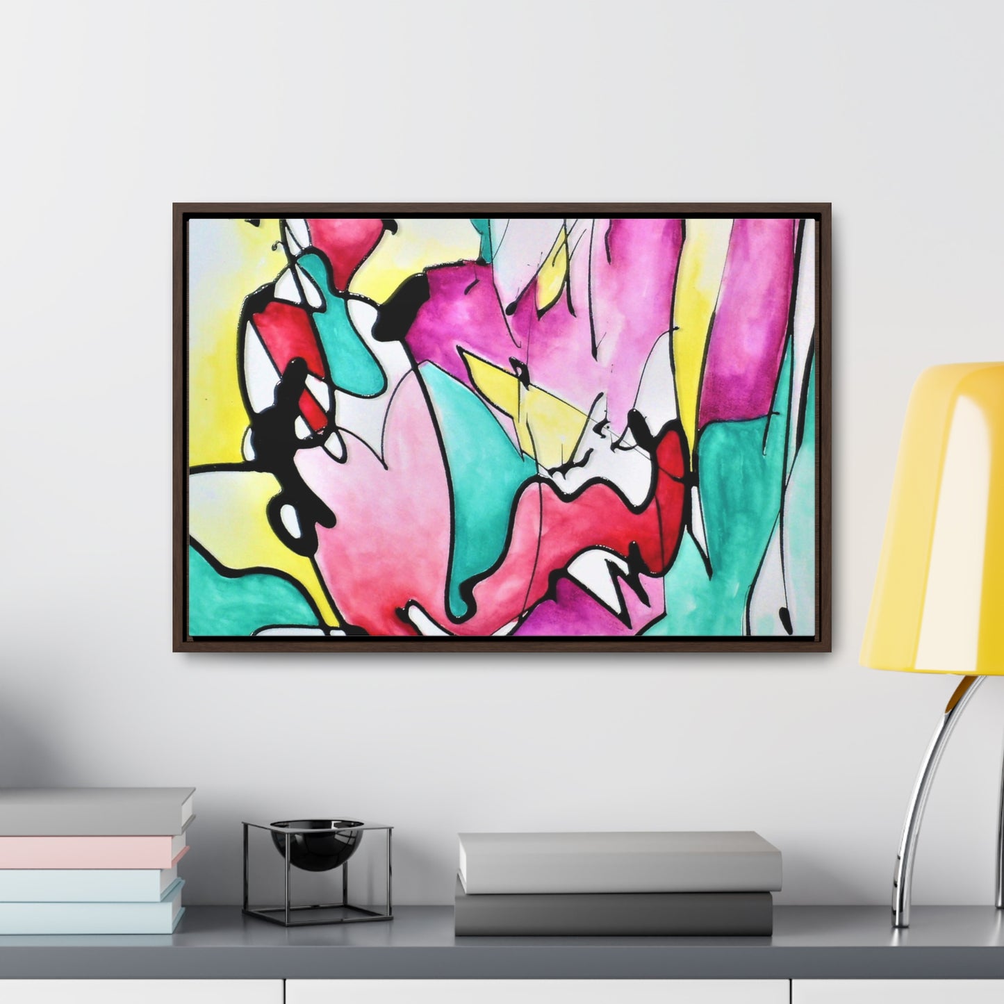 Glass Gallery Canvas Wraps, Horizontal Frame