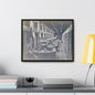Boulder Dam Powerhouse Gallery Canvas Wraps Horizontal Frame 20″ x 16″ Black 1.25"