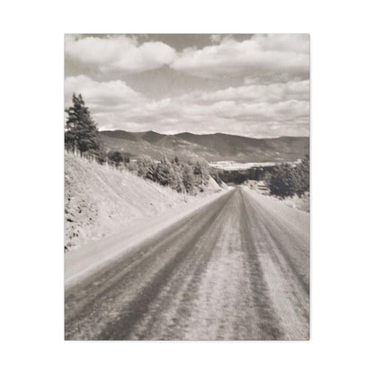 Western Road Stretched Canvas