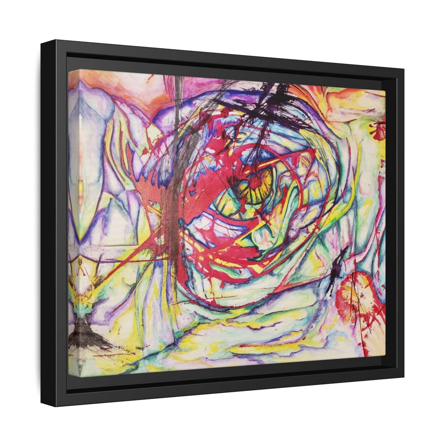 The Eye Framed Art Print - Kia Day Design