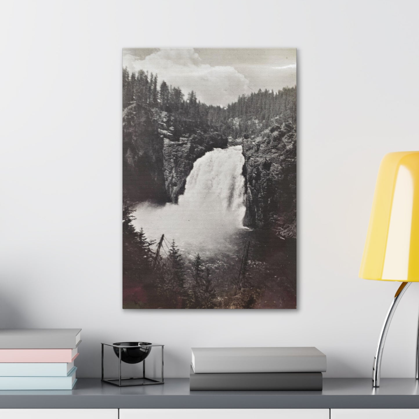 Upper Falls Yellowstone Canvas Gallery Wraps