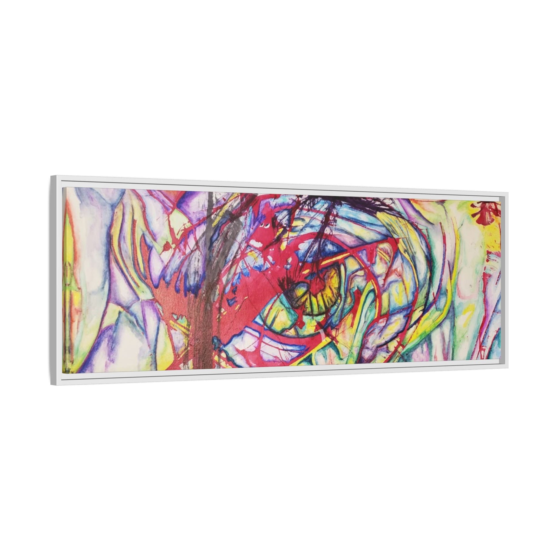 The Eye Framed Art Print - Kia Day Design