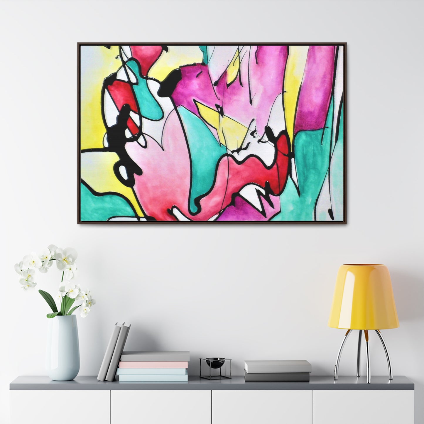 Glass Gallery Canvas Wraps, Horizontal Frame