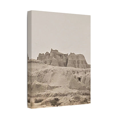 West Satin Canvas Stretched