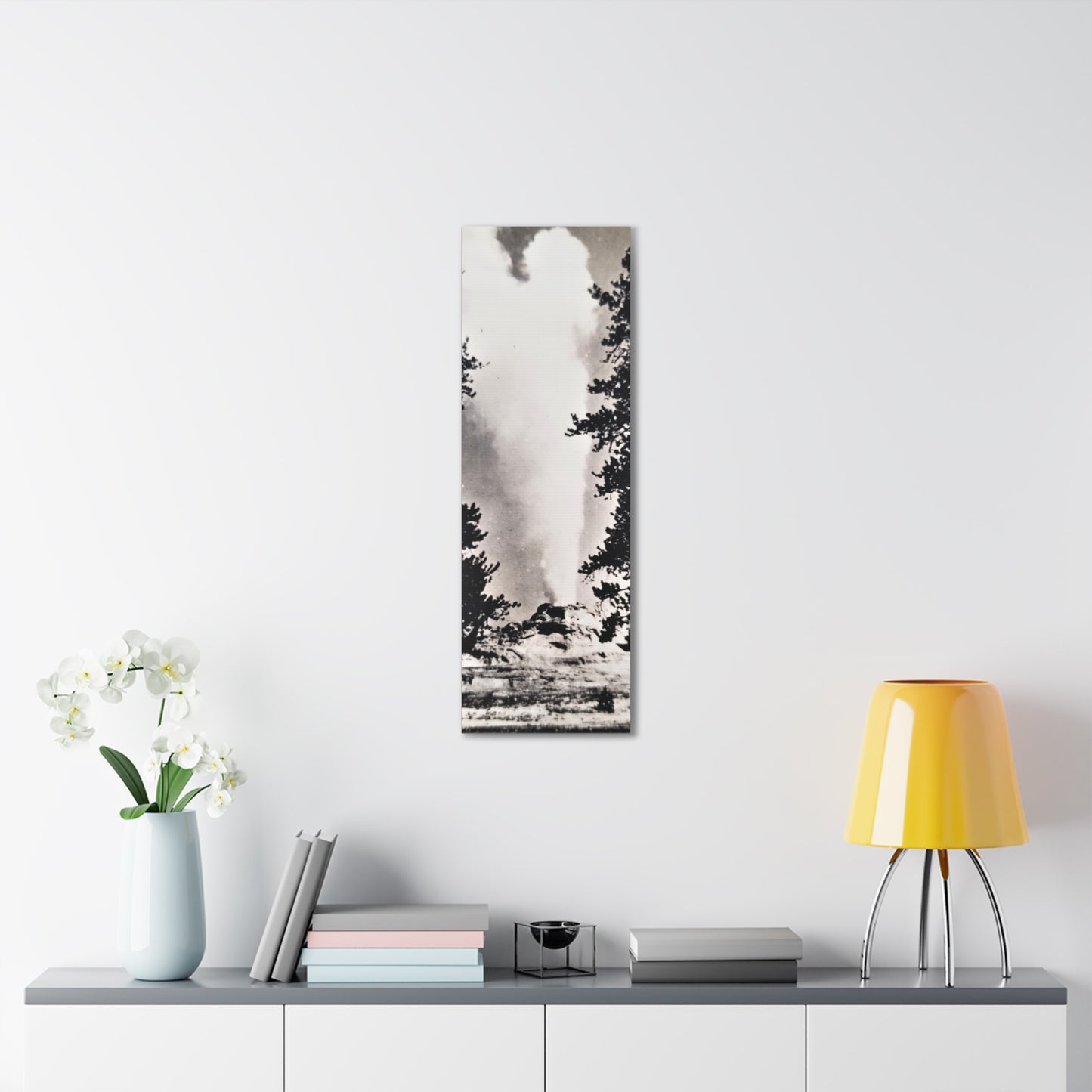 Castle Geyser Yellowstone Canvas Gallery Wraps