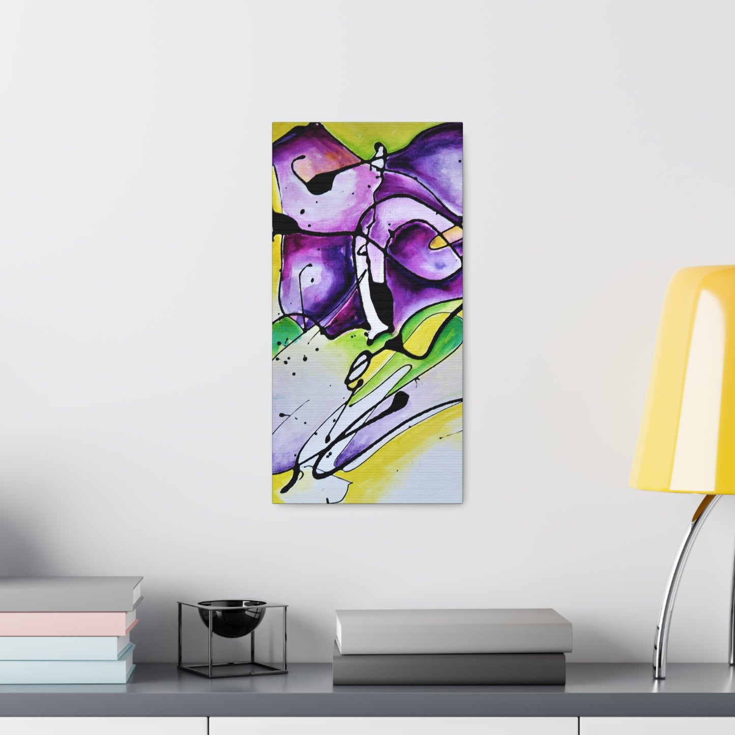 Purple Mountains Canvas Gallery Wraps