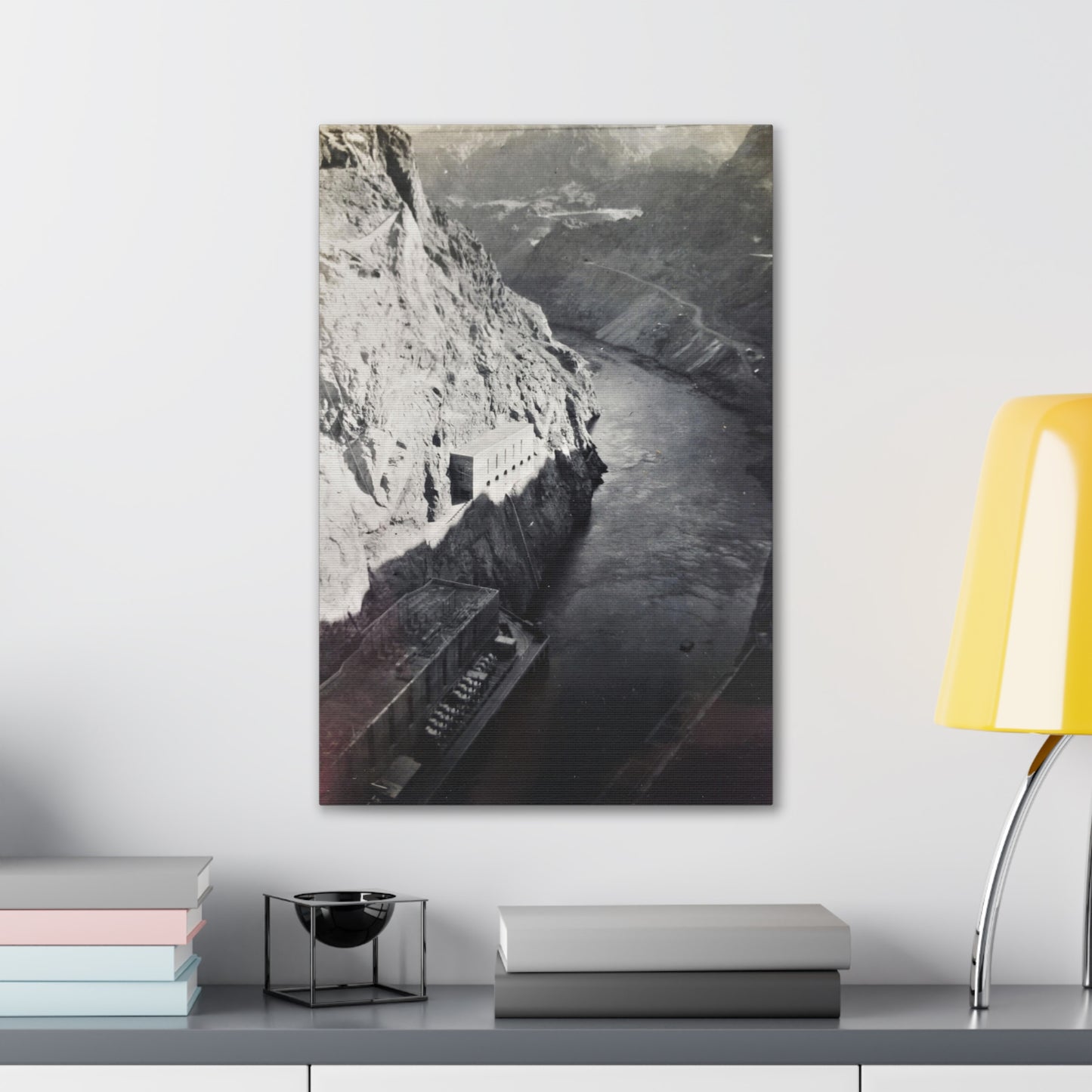 Boulder Dam Canvas Gallery Wraps